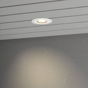 Recessed spot 6W LED hvit