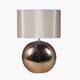 ALPHA BRONZE TABLE LAMP INK. SHADE