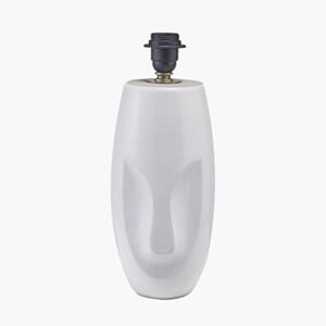 VISAGE WHITE FACE DESIGN SMALL TABLE LAMP