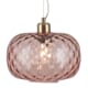 AZORES TEXTURE GLASS PINK PENDANT