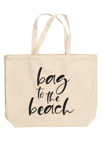 BAG TO THE BEACH CANVAS BAG