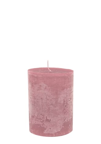 LUDO CANDLE Ø10X15 CORALRED