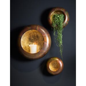KEIKO WALL CANDLE HOLDER FLAMED L