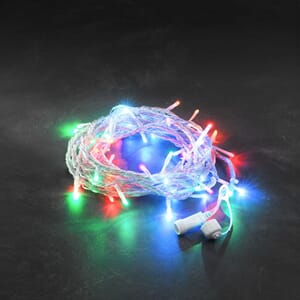Lysslynge 50 fargede LED transparent kabel