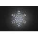 Snefnugg 60 cm hvite LED timer 6 timer