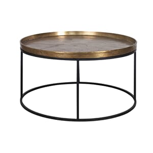 NORTHLAND COFFEE TABLE ANTIQUE GOLD L