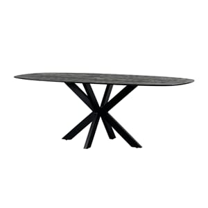 KINSLEY DINING TABLE BLACK 240X100 CM