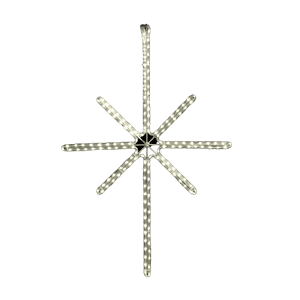 Polaris Ø: 50 cm kaldhvite LED
