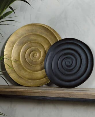SPIRAL TRAY BLACK M