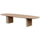 PENNSYLVANIA COFFEE TABLE NATURAL 180X60X35 CM