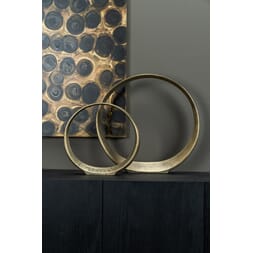 SCULPTURE ROUND GOLD S