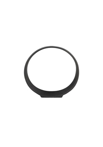 SCULPTURE ROUND BLACK S