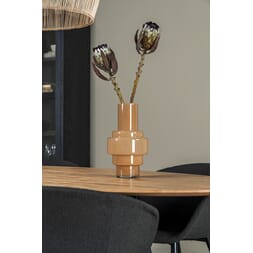 JANNA VASE WARM TAUPE