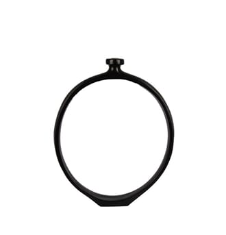 NALA CANDLE HOLDER BLACK M