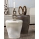 DUUK COFFEE TABLE ECRU M Ø35 x H36cm