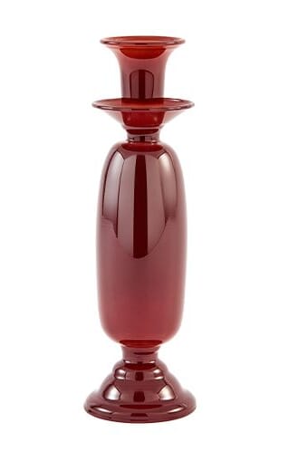 OLINDE CANDLE HOLDER BROWN