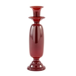 OLINDE CANDLE HOLDER BROWN