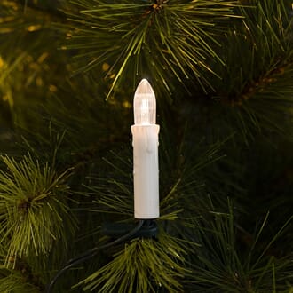 Juletrebelysning 20 LED Push-In