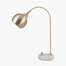 FELICIANI BRUSHED BRASS TABLE LAMP