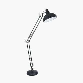 ALONZO FLOOR LAMP BLACK