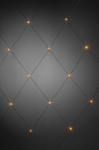 Nett 64 minilys LED 2 x 2m amber