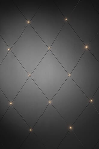 Nett 96 minilys LED 3 x 3m varmhvite