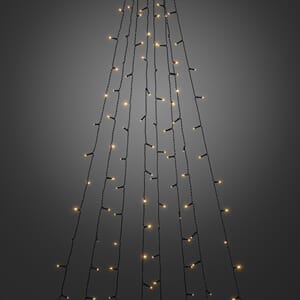 Appstyrt ringslynge 4,0 m 8 x 50 amber LED