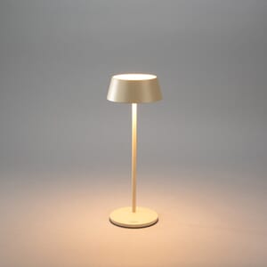 Menton USB bordlampe matt sand
