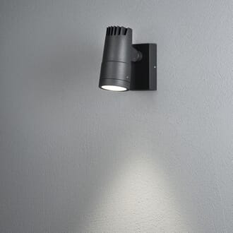 Andria vegg 9W LED sort