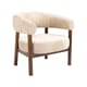 ALEGRA LOUNGE CHAIR BEIGE/SMOKE