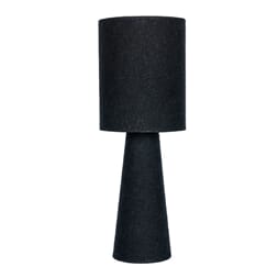 ATTICA TABLE LAMP BLACK 22x22x61cm