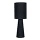 ATTICA TABLE LAMP BLACK 22x22x61cm