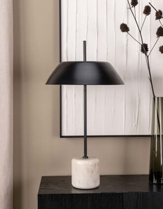 RYAN TABLE LAMP BLACK Ø: 36 x H: 66 cm