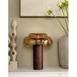 YASMINE TABLE LAMP BROWN