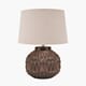 ANNELI BRONZE TABLE LAMP INK. SHADE