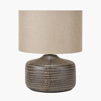 KAI EARTH TABLE LAMP INK. SHADE