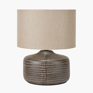 KAI EARTH TABLE LAMP INK. SHADE