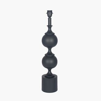 ASHILA TABLE LAMP BLACK 83 CM