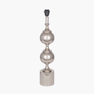 ASILHA TABLE LAMP NICKEL 83 CM