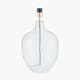 CLEAR BUBBLE GLASS TABLE LAMP