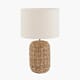 ACER NATURAL WOVEN TALL TABLE LAMP