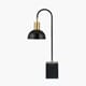 MAYFAIR MATT BLACK DOMED TABLE LAMP