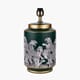 SASKIA GREEN FOREST TABLE LAMP