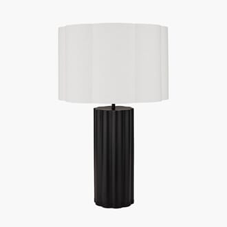 PETULA BLACK METAL TABLE LAMP