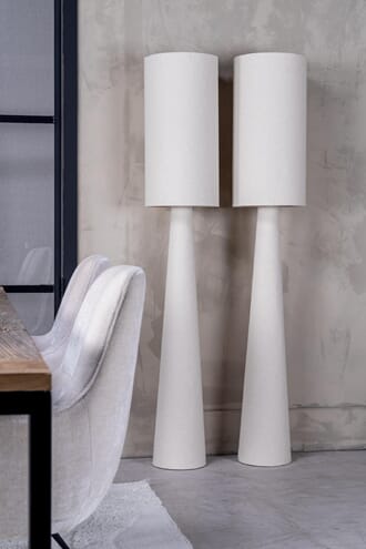 ATTICA FLOOR LAMP ECRU 30x30x168cm