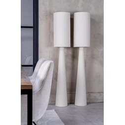ATTICA FLOOR LAMP ECRU 30x30x168cm