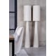 ATTICA FLOOR LAMP ECRU 30x30x168cm