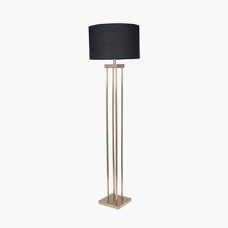 LANGSTON BRASS FLOOR LAMP