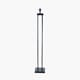 LANGSTON MATT BLACK METAL FOUR POST FLOOR LAMP