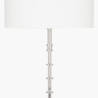 ALMAS SILVET METAL FLOOR LAMP